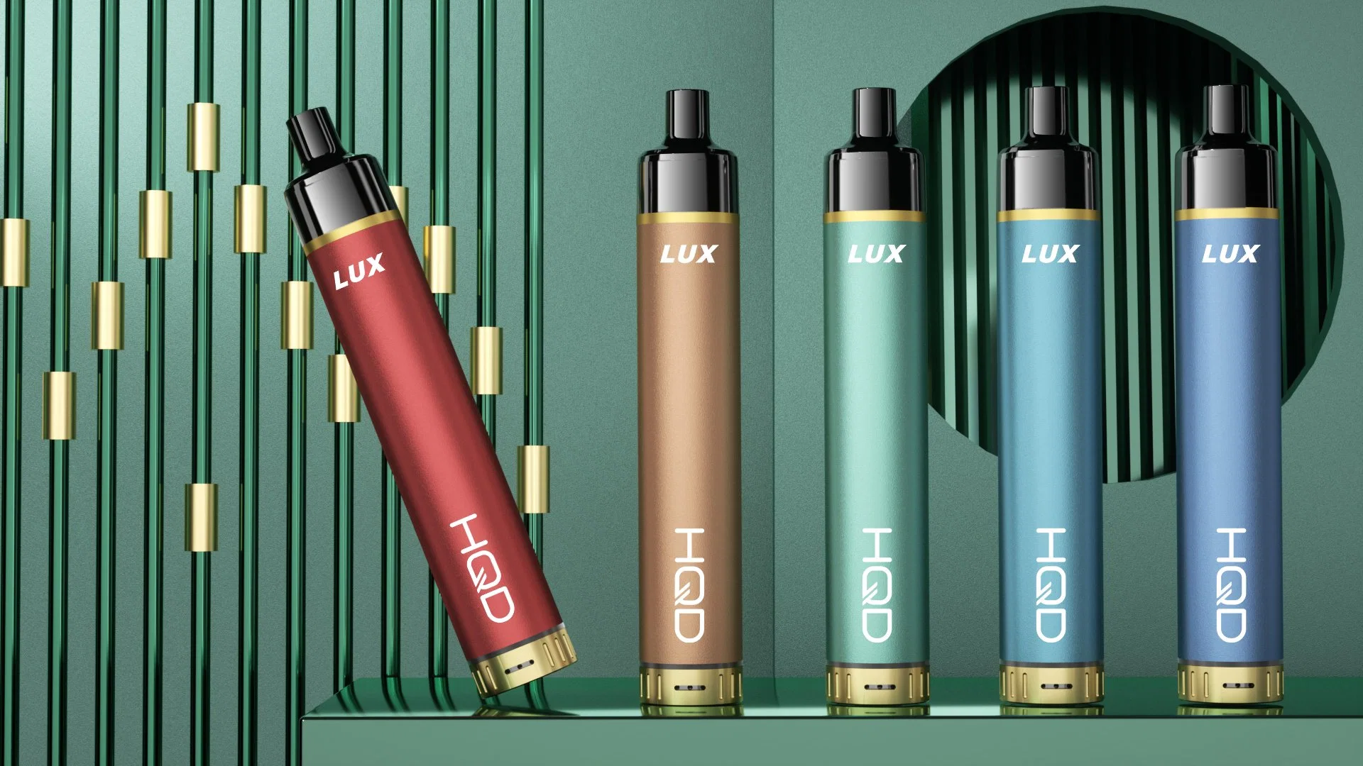 Lux 5 ml 850 mAh batterie 1500 décharge le dispositif Pod prérempli Vape In Australie cliquez Miracle HQD