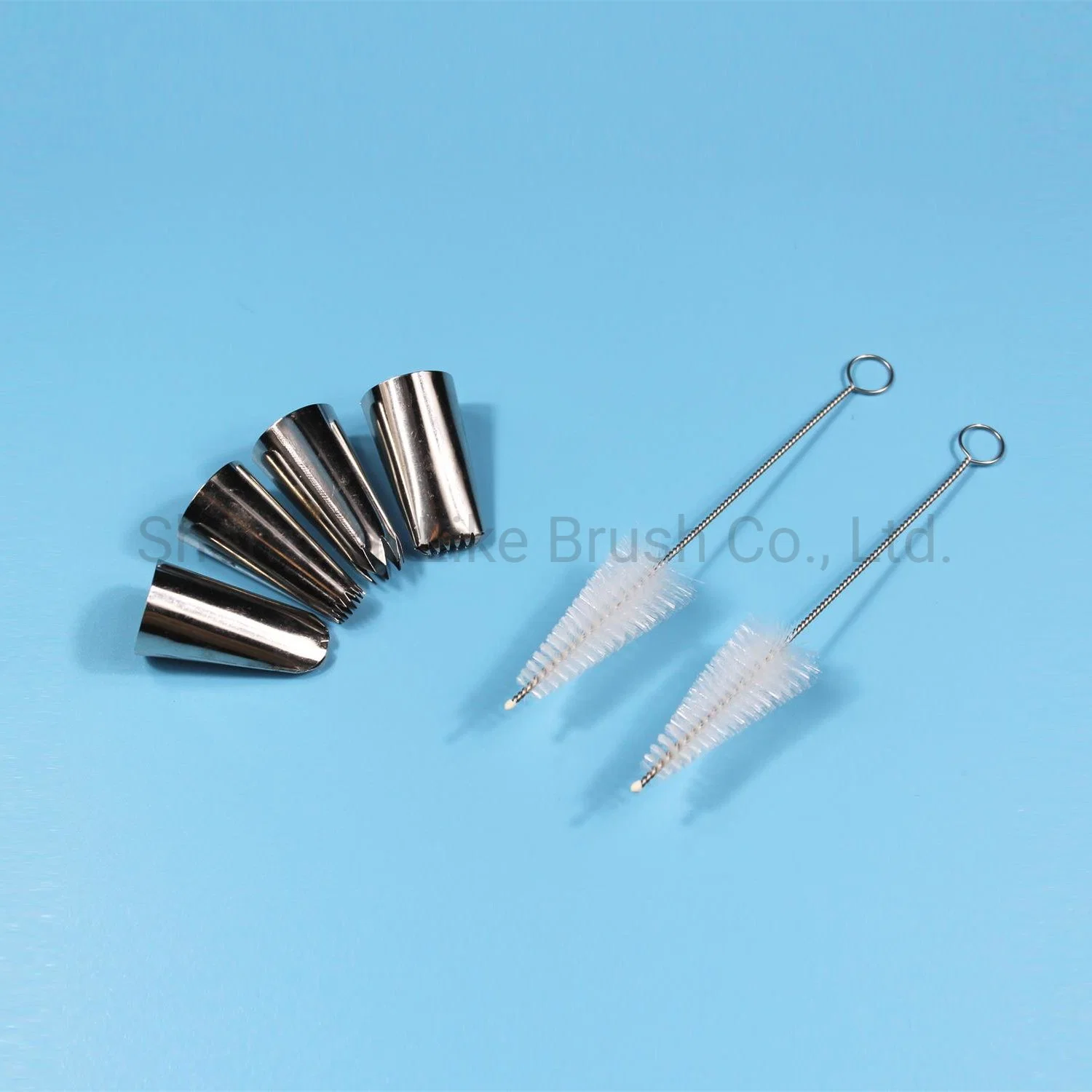 Conical Head Nylon Brushes for Cleaning Nozzle