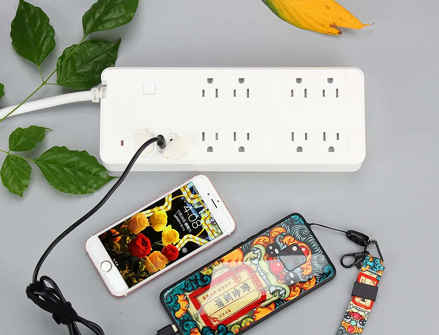 High quality/High cost performance American 8-Outlet & 4USB Outlet Power Strip