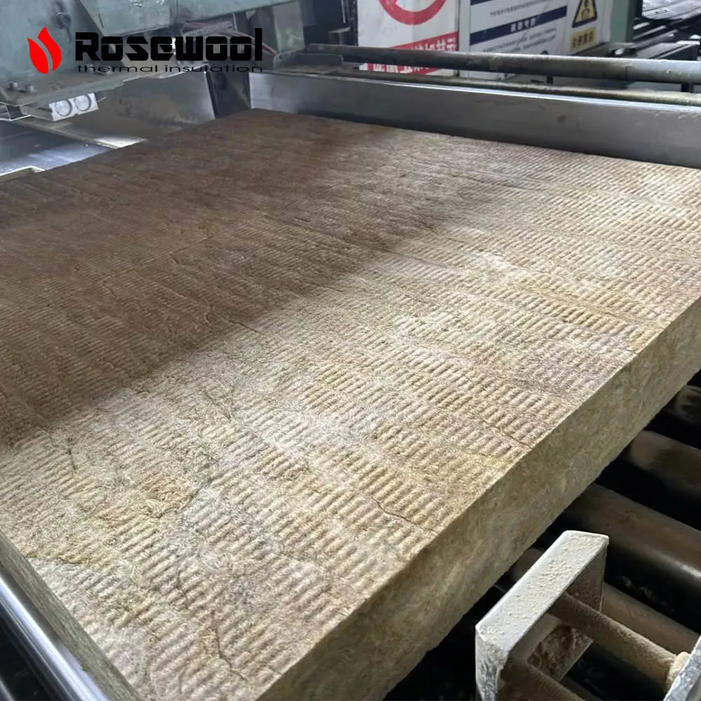 Material de construção de absorção de som placa de isolamento Rockwool com preço competitivo