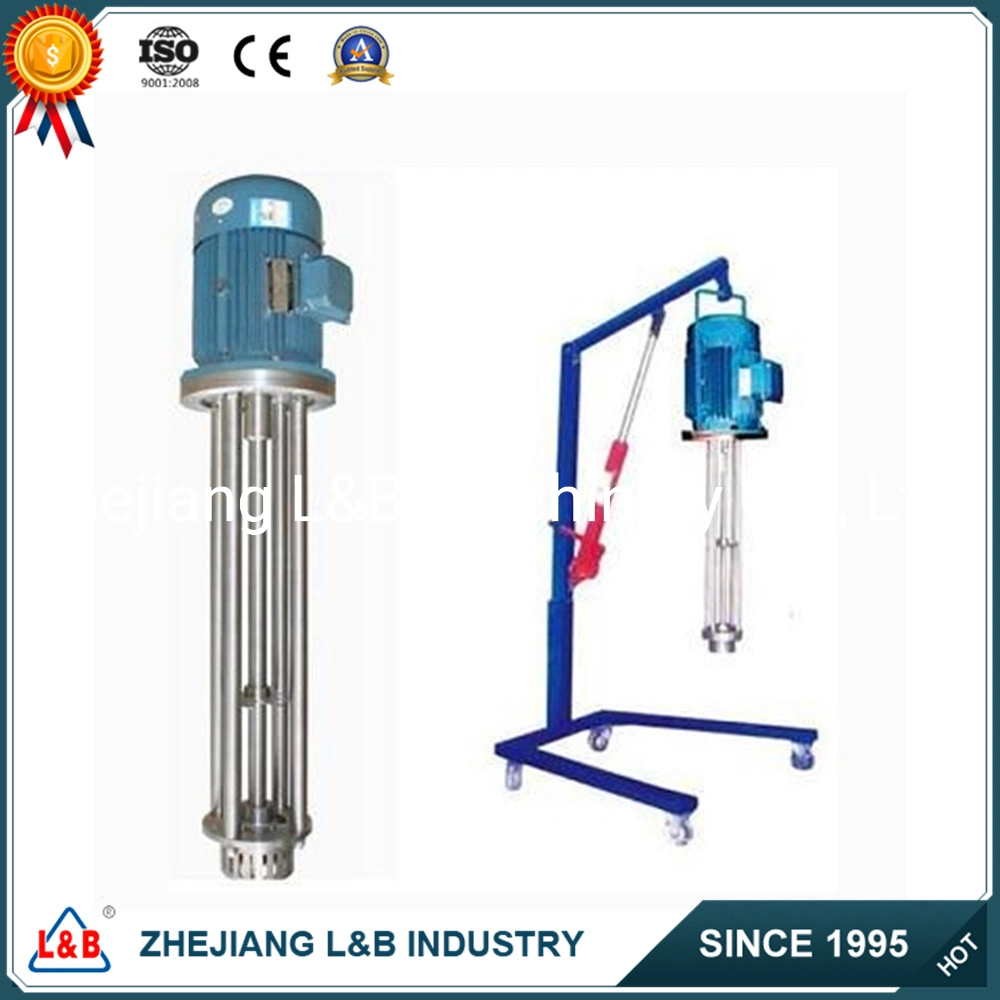 Industrial Emulsifier Steel High Shear Mixer 2800rpm High Speed Agitator Stainless Steel Automatic Industrial Mixing Equipment