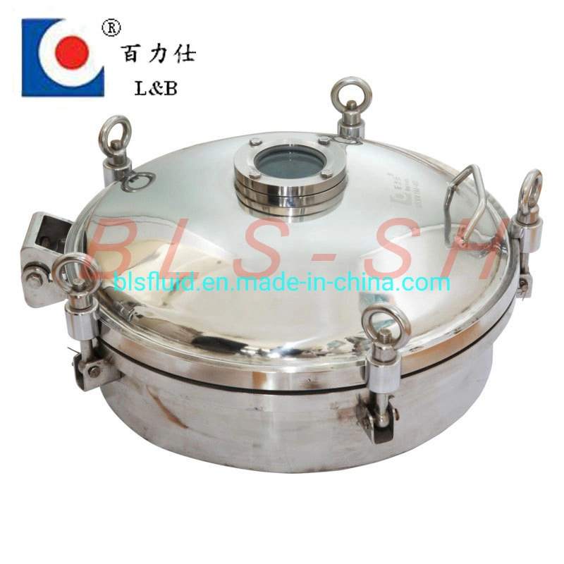 Stainless Steel Pressure Type Tank Hatch Cover