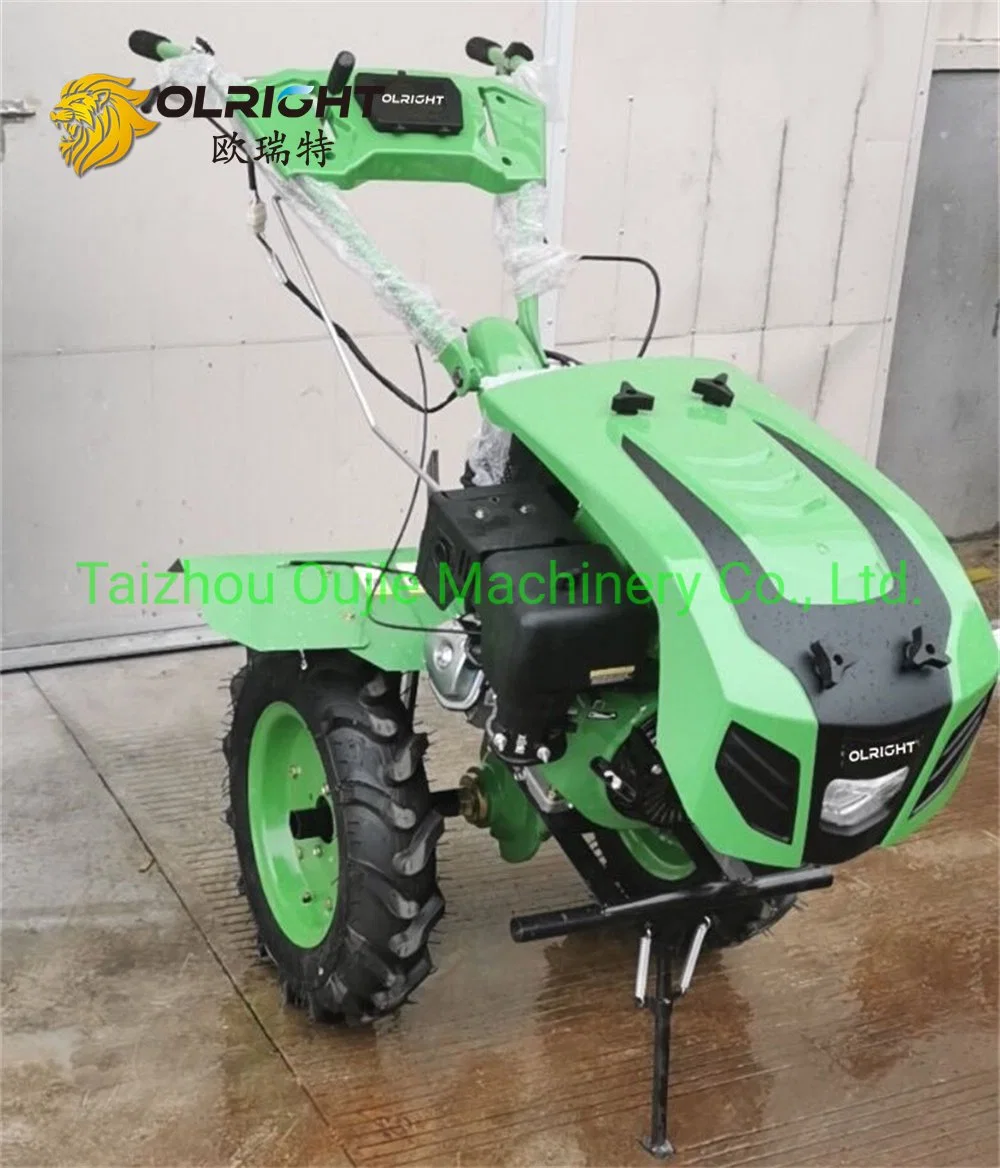 190f 15HP Gasoline Rotary Cultivator Min Multi-Fuction Tiller From Oujie Group