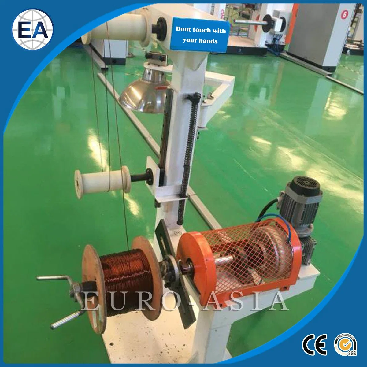 Automatic Wire Winding Machine with Insulation Maunally