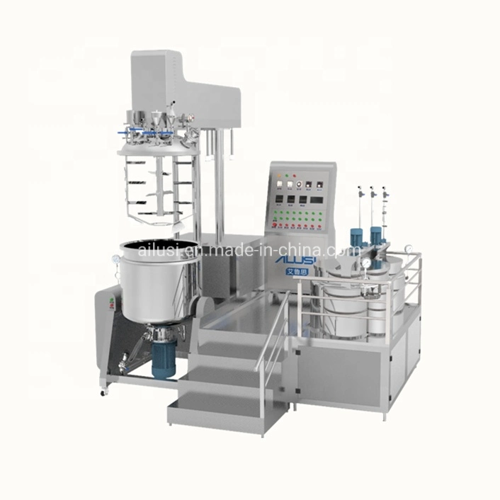 Cosmetic Cream Lotion Mixer Machine Vacuum Homogenizer Emulsifying Mixer