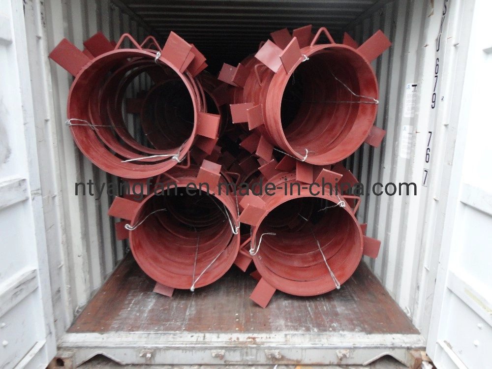 Red Epoxy Zinc Rich Paint Circular Mooring Ring, Buoy Ring OEM