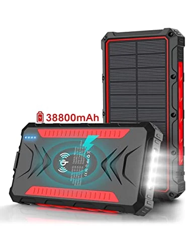 Waterproof Outdoor Solar Battery RoHS Power Bank Supplies 8000 10000mAh 20000mAh 26800mAh 36000mAh Solar Panel Portable Charger