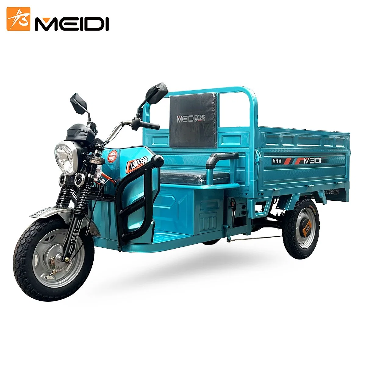 Meidi Farm Use 800W Motor 60V 45ah Electric Cargo Tricycle for Adult