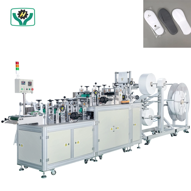 Automatic Portable Travel SPA Nonwoven Disposable Slippers Making Machine