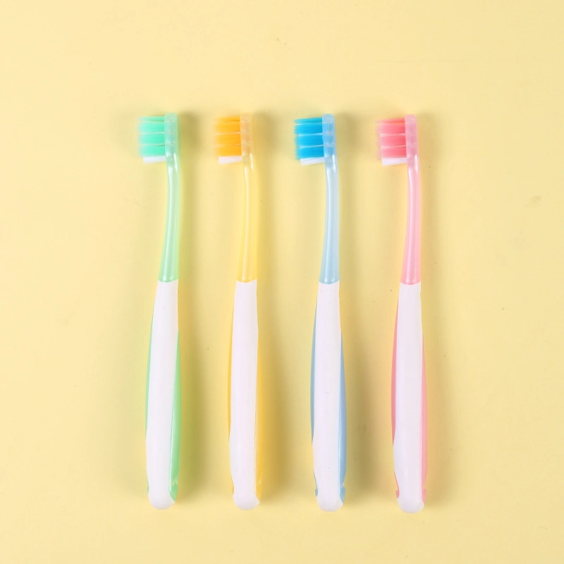 Hot Selling Soft Dense Bristles Professional Cleaning Kids Toothbrush