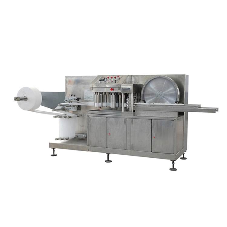 Yugong Auto Cleaning Wet Alcohol Disinfection Wet Wipes Tissue Making Folding Sealing Packing Machine