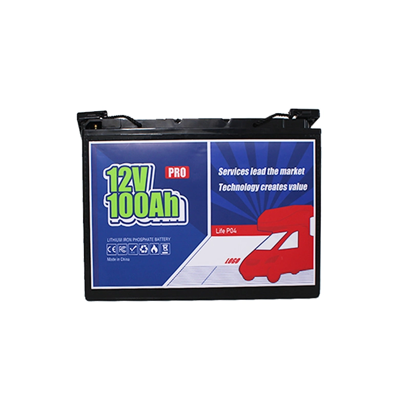 Automatic Smart and Maintenancelifepo4 Lithium Batteries for 12V (12.8V) Lipo Lithium Iron Phosphate Battery