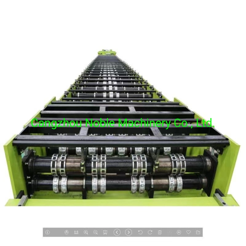 China Top Building Steel Floor Deck Profile Metal Roofing Sheet Making Machine Roll Forming Line for Sale