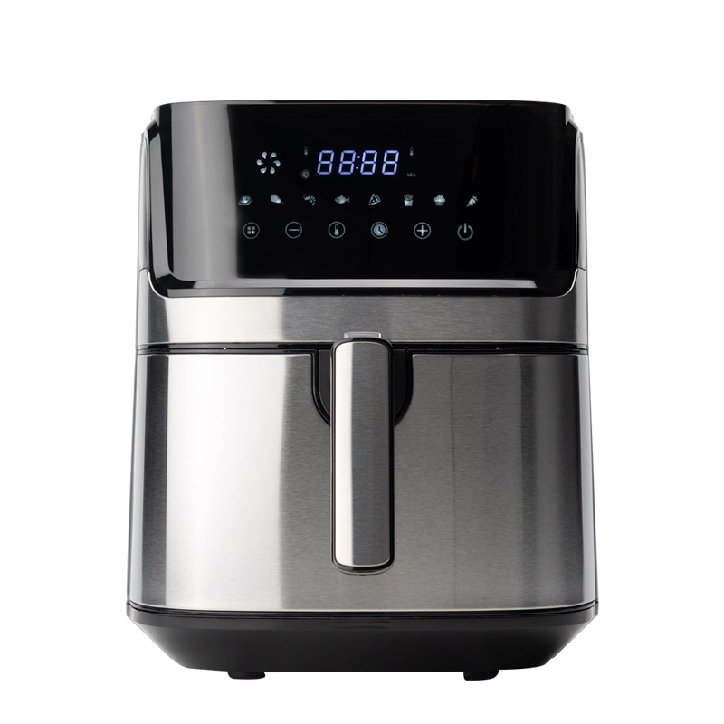 Cool Design Large Touch Screen Smart Multi Cooker for Various Dishes Digital Air Fryers with Double Baskets Wholesale Price Home Use 6.5L Professional Air Fryer