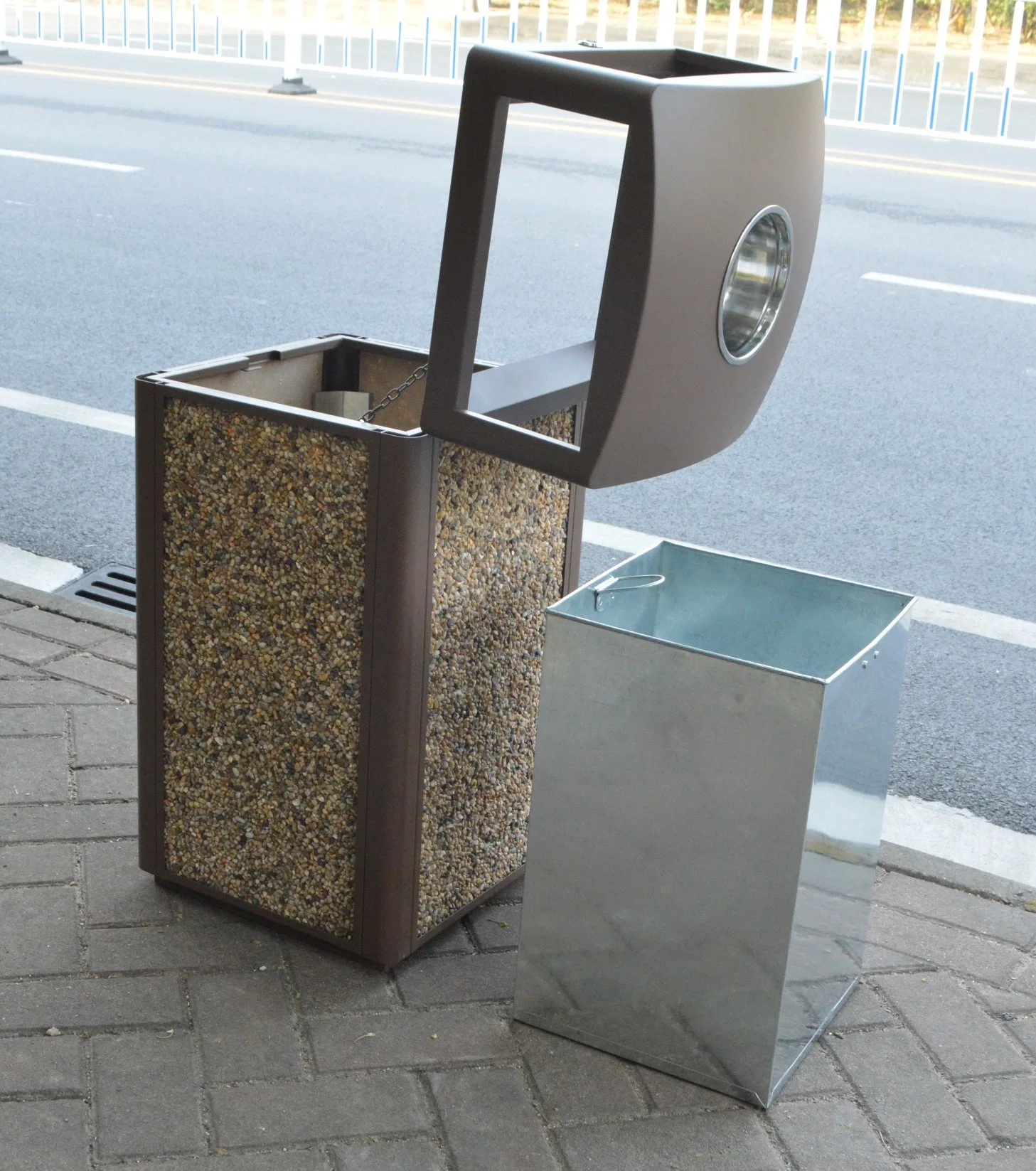 Hot Selling Heavy Duty Outdoor Trash Can