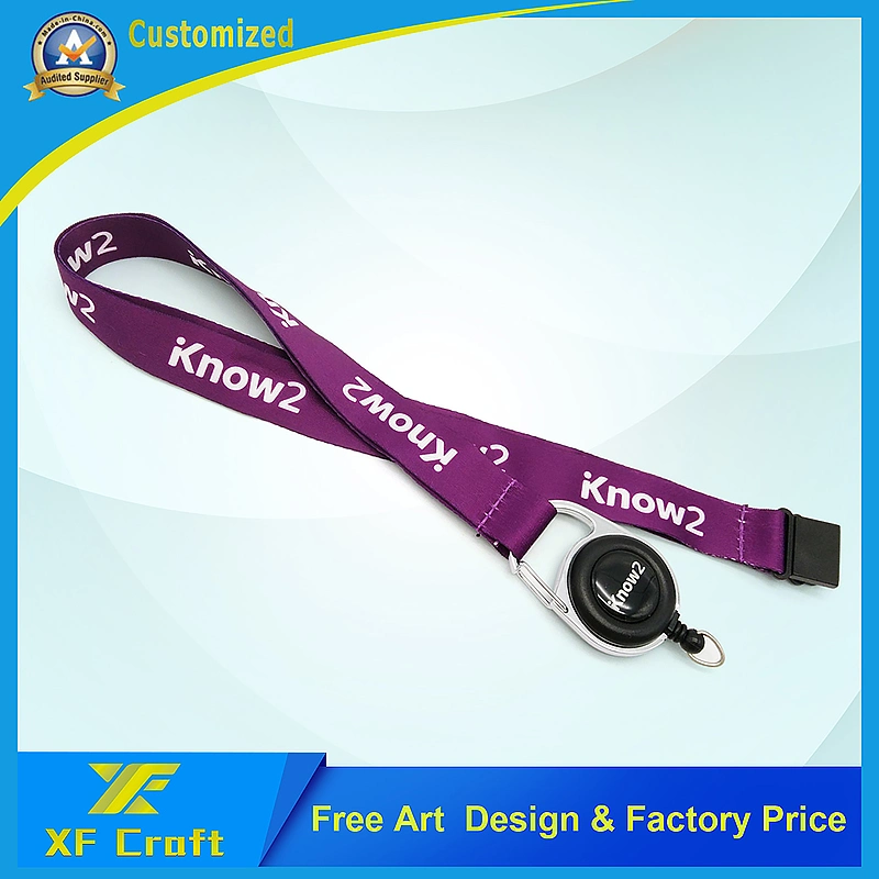 Professional Customized Heat Transfer Printing Ribbon with Plastic Clip