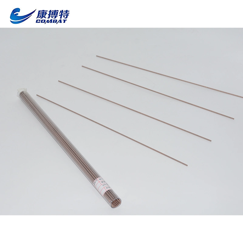 Factory Supply W75/Cu25 W80/Cu20 Tungsten Copper Bar Rods for Electrode