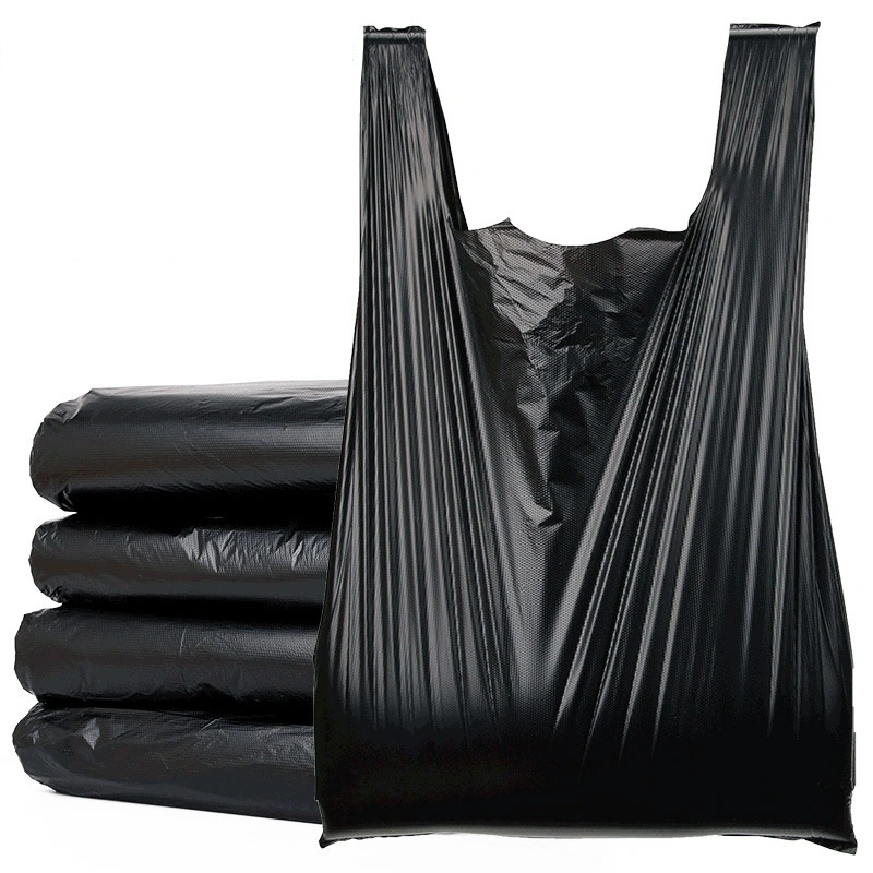 إمداد أكياس الملفوف البلاستيكية السوداء المخصصة علبة المهملات البطانة