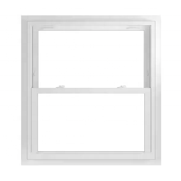 American Aama Low-E Glass Double Hung J Screen White Aluminum PVC Window