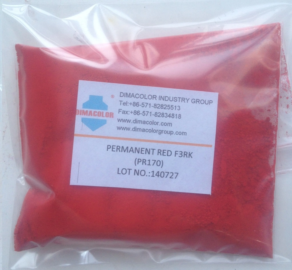 Rojo permanente de alta resistencia F5rkh (PR170) Rojo naftol para WBI Impresión textil