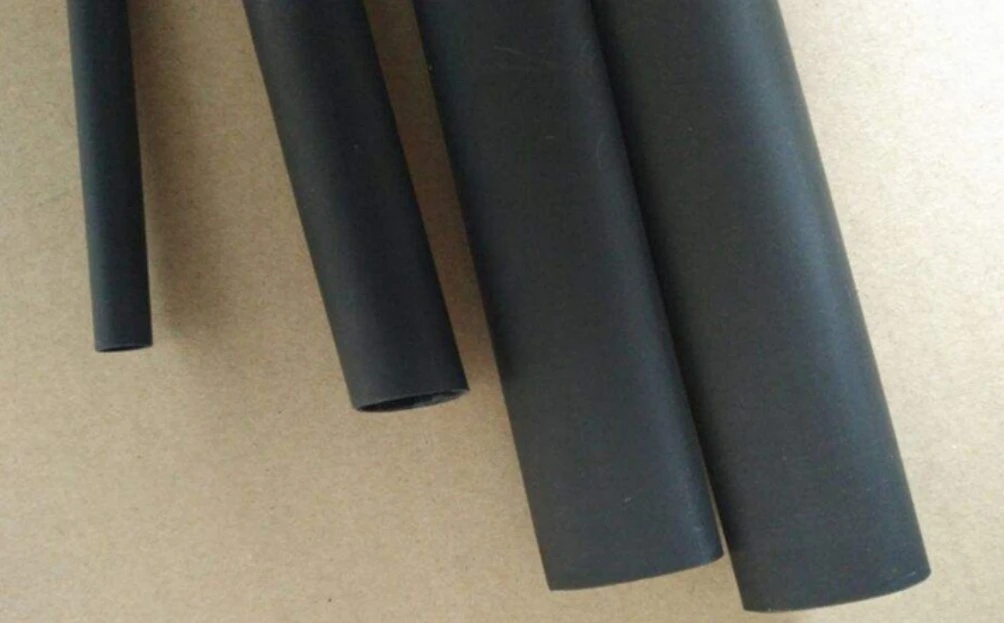 Insulating Sleeve Double Wall Silicone Rubber Shrinkable Tube with Glue Inside