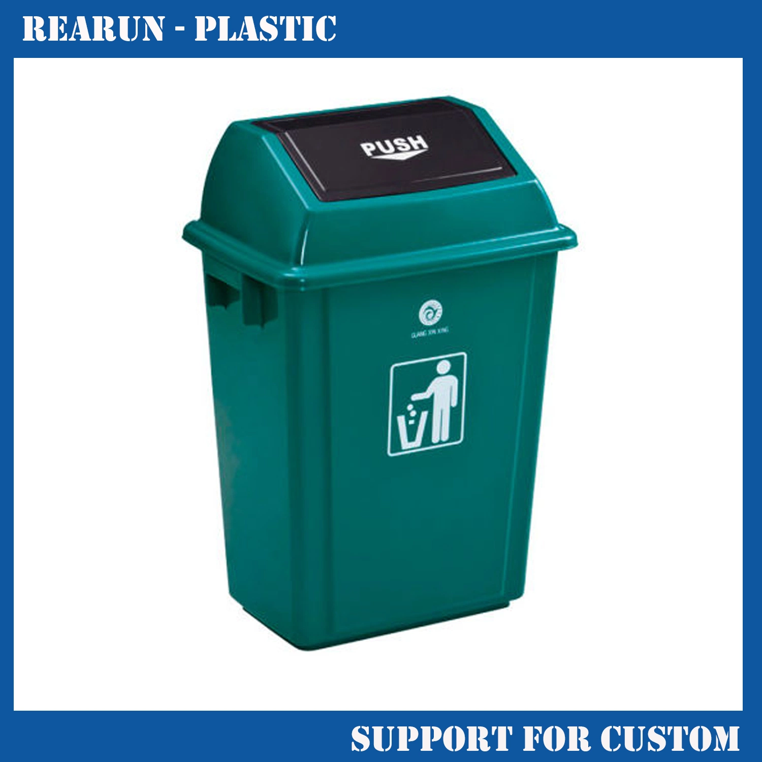 240L Kunststoff-Abfallbehälter Papierkorb Wheelie bin Staubbehälter für Öffentlich