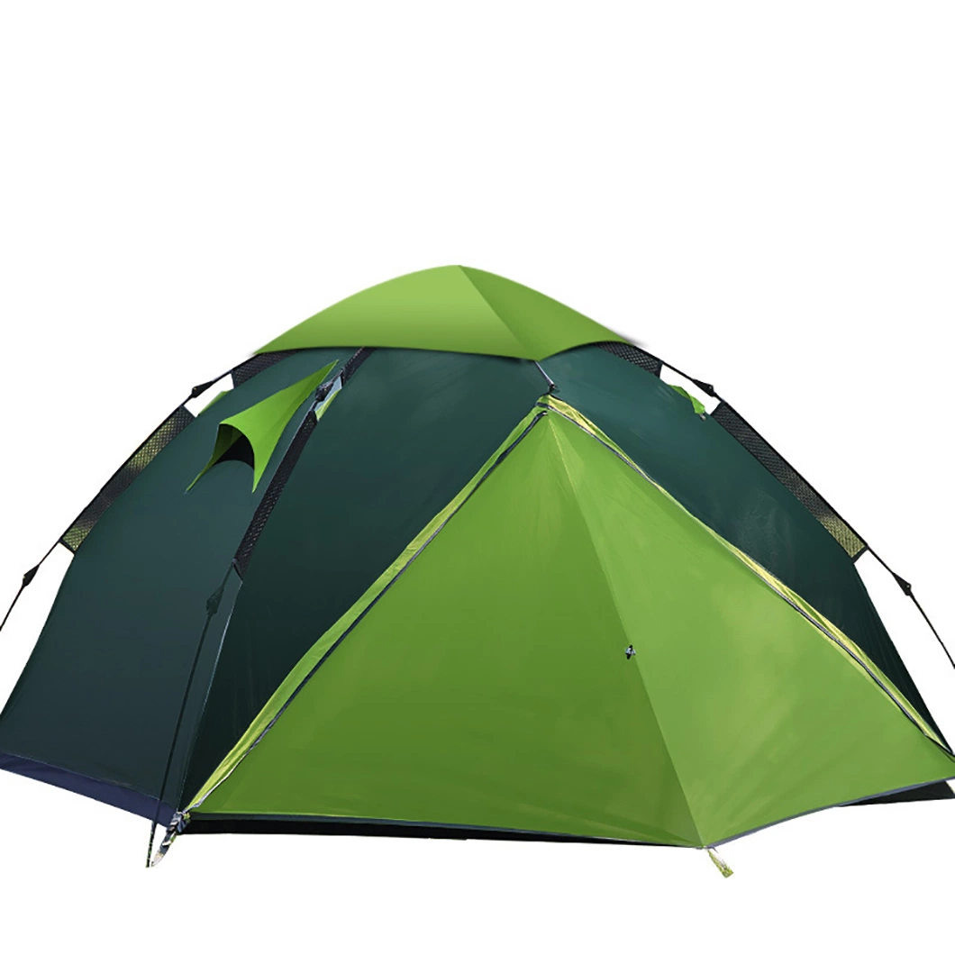 Die Fabrik Preis Outdoor-Event Wasserdicht Große 2-6 Person Single Geschoss Struktur mit Quick Open Camping Zelt