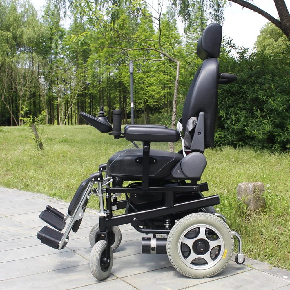 CE Approved Heavy Handicapped Electric Wheelchair for Disabled and Elderly