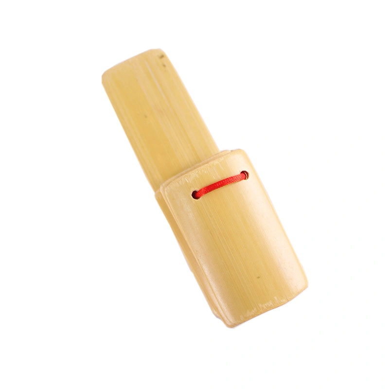 Copllent Wooden Musical Toys Bamboo Wood Small Allegro Children Say Cross Talk Practice Eloquence Bamboo Castanets