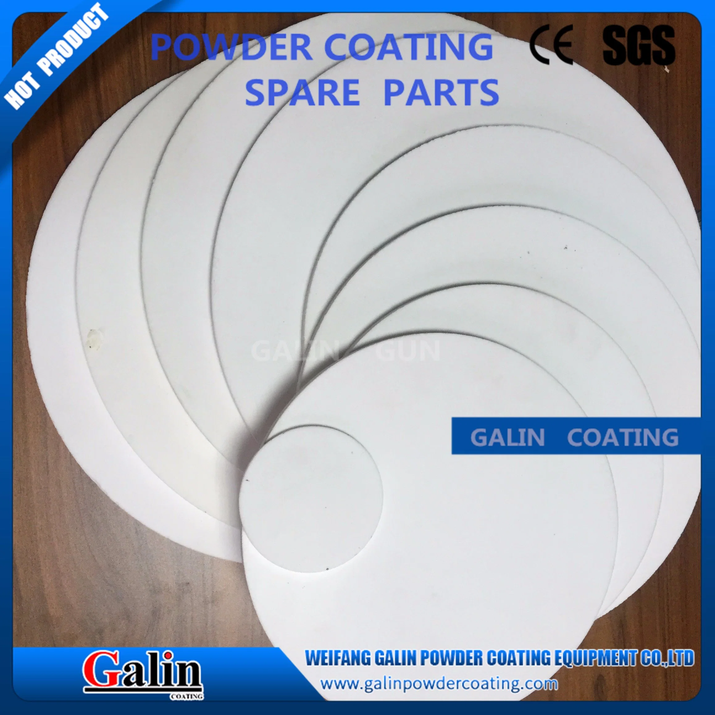 Galin Powder Spray/Paint/Coating Fluidized Board Plate (FP1) for Hopper /Powder Bucket