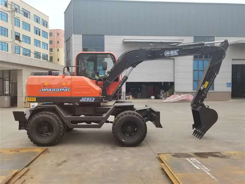 Jinggong Jg95z Sugar Cane Loader Excavator