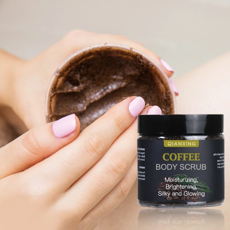 Private Label Coconut Coffee Scrub Natural Deep Exfoliation Dry Rough Body