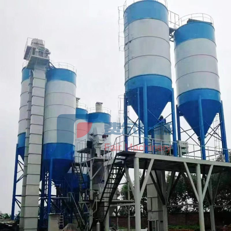 Factory Construction Machinery Dry Sand Mix Machines to Manufacture Mortar with Packing/ Dry Mortar Production Line