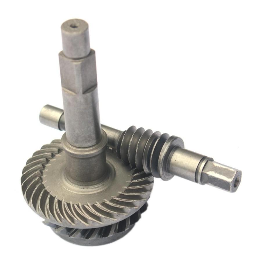 High Precision Wear Resistant Motor Round Screw OEM Gear