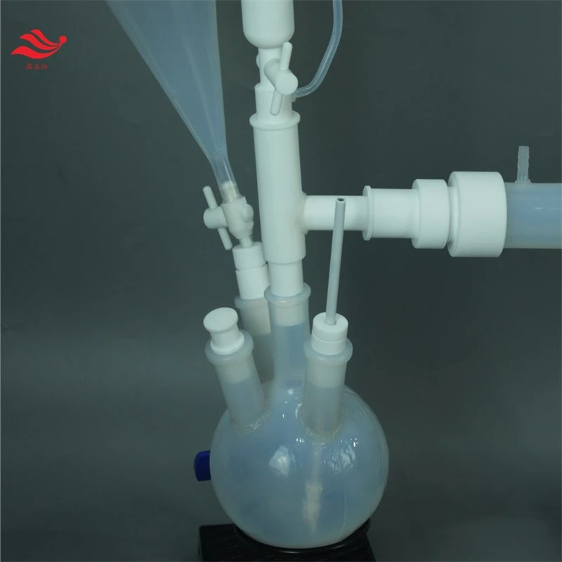 PFA Hydrogen Fluoride Distillation Condensation Pharmaceutical Chemical PTFE Purification Device