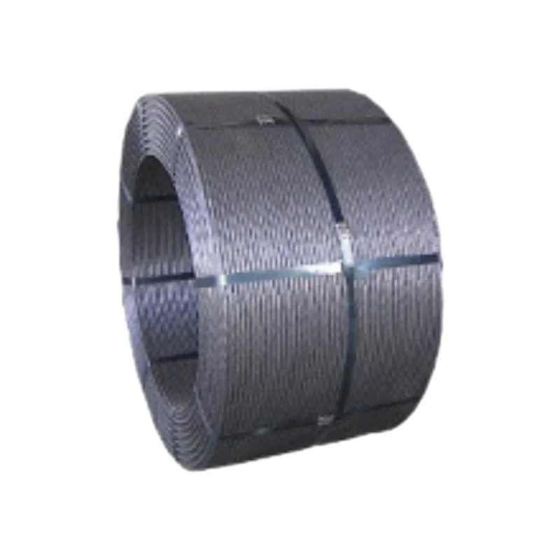 Post Tensioned 12.7mm PC Steel Strand 15.24mm Cable for Rectangular Prestressed Anchored Concrete Structure