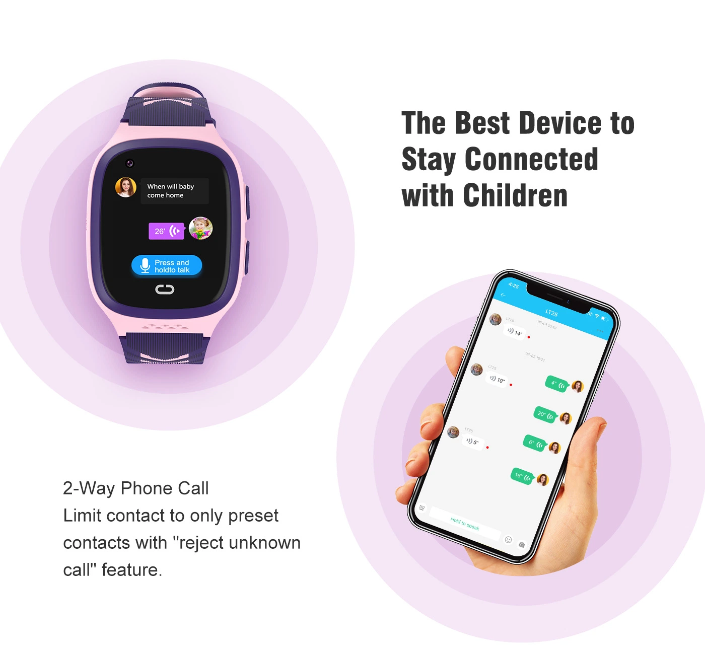 Носимые устройства для защиты детей от потери Смарт-часы 4G Children Watch GPS Smart Часы