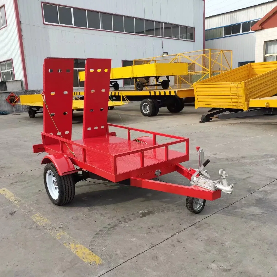 Factory Direct Supply Galvanizing Car Trailer Hot Galvanized Special Customized Car Trailers