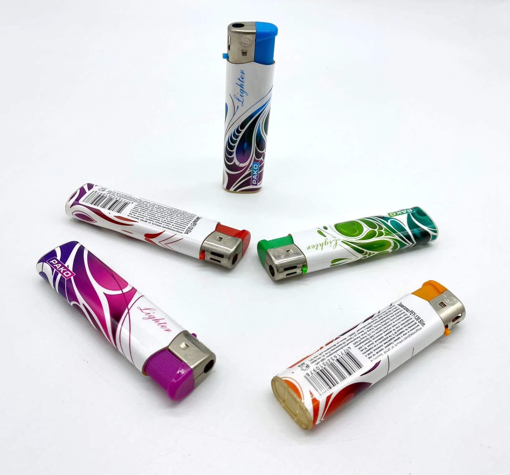 Baida High quality/High cost performance  Butane Gas Disposable Lighter Transparent Electric Lighter