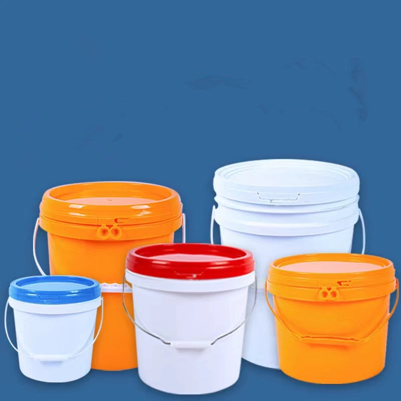 Square Shaped 25L 20L Plastic Bucket 5L 10L 15L HDPE Packaging Barrel