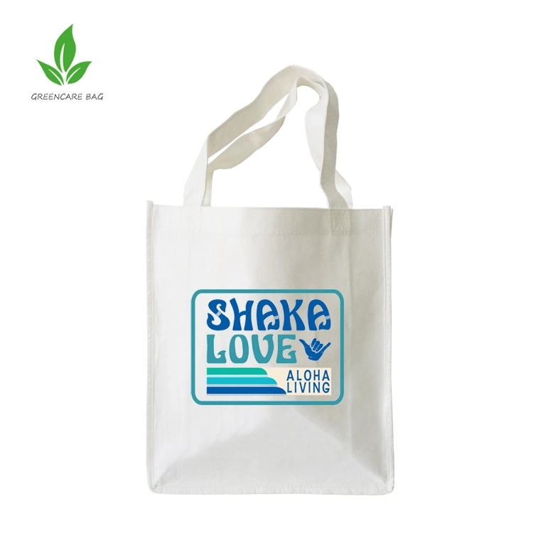 2022 Eco Friendly Reusable Organic Shopping Tote Bags Non Woven Bamboo Bag