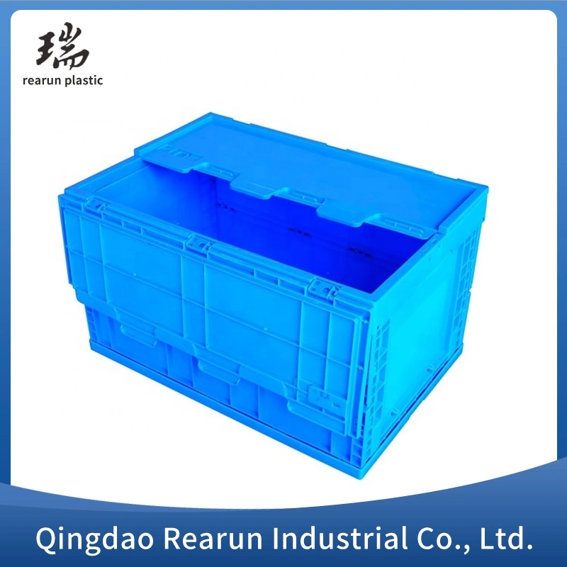 Big Plastic Storage Box Set Warehouse Heavy Duty Stacking Turnover PP Storage Box