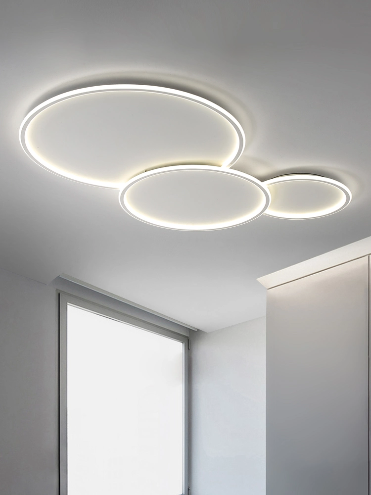 Super Skylite LED Ledflush Montage Lumière Noire Maison Intérieure Salon Moderne Éclairage de Plafond Lustre