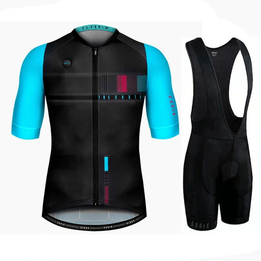 Les OEM Équipe Quick Dry Mens Set impression en sublimation maillot cycliste vêtements cycliste haut Shirt d'usure de vélo