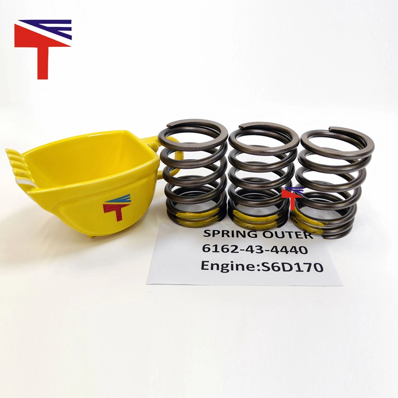 Machinery Parts Spring Outer 6162-43-4440 for Engine S6d170
