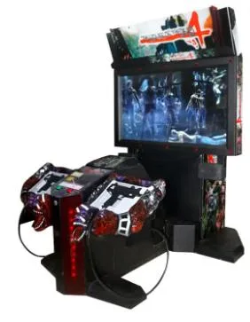 Coin Operated Gun Shooting Simulator House of The Dead 4 Arcade Game Machine