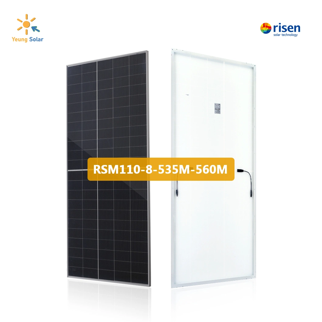 Módulo Solar de Painel Solar PERC 535-560W de alta eficiência ressuscitado, Tier 1, com CE, TUV