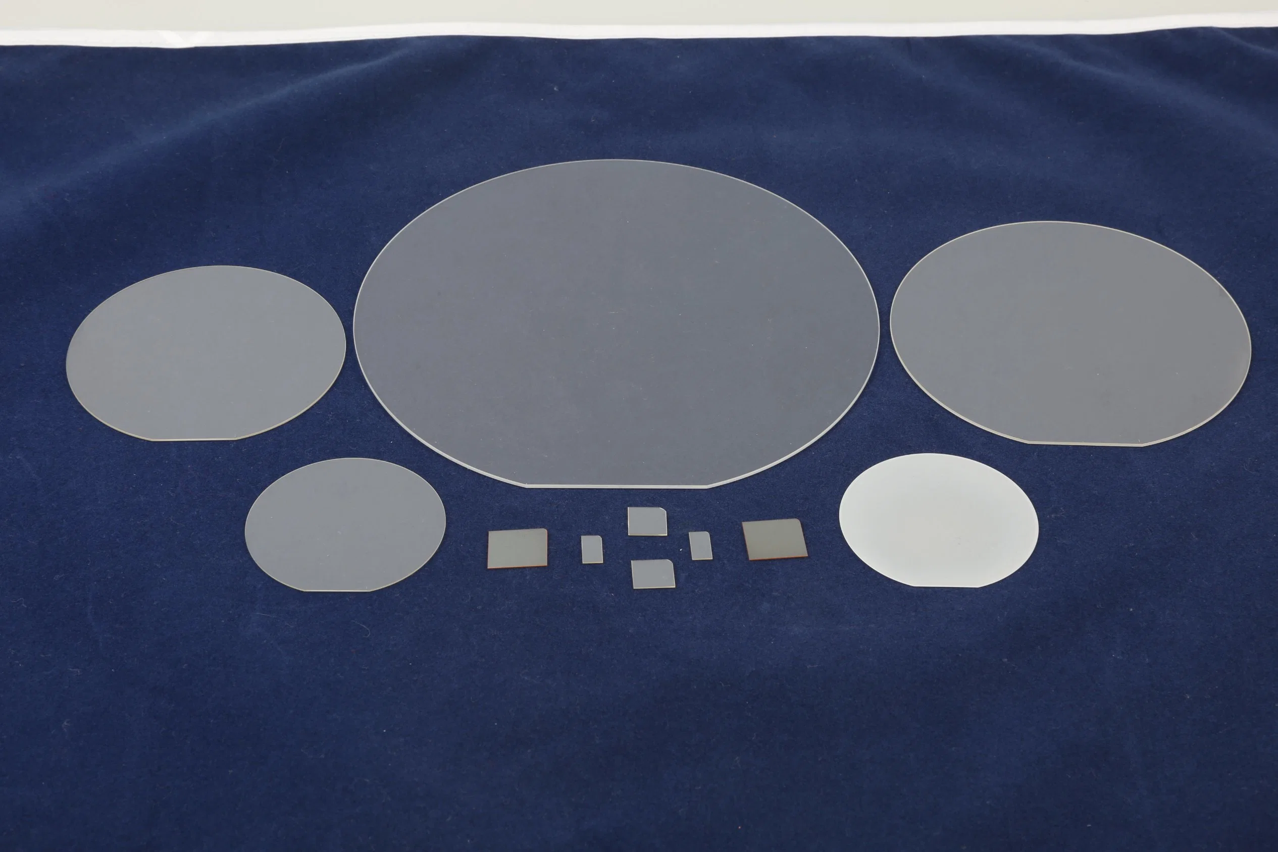 2-4inch Gallium Nitride (GaN) Templates on Sapphire Substrates/Silicon Wafers