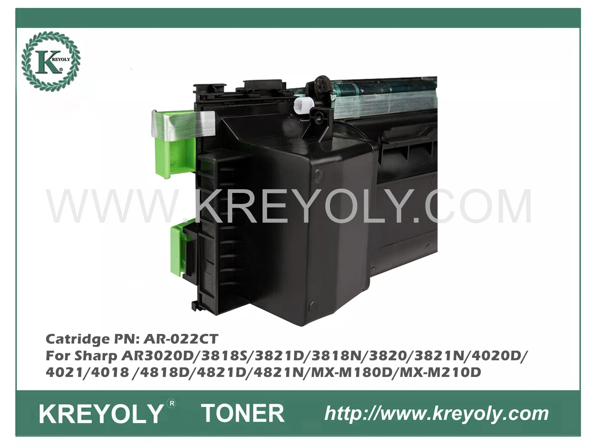 Black Toner Cartridge AR-022CT for Sharp AR3020D/3818S/3821D/3818N/3820/3821N/4020D/4021/4018 /4818D/4821D/4821N/MX-M180D/MX-M210D