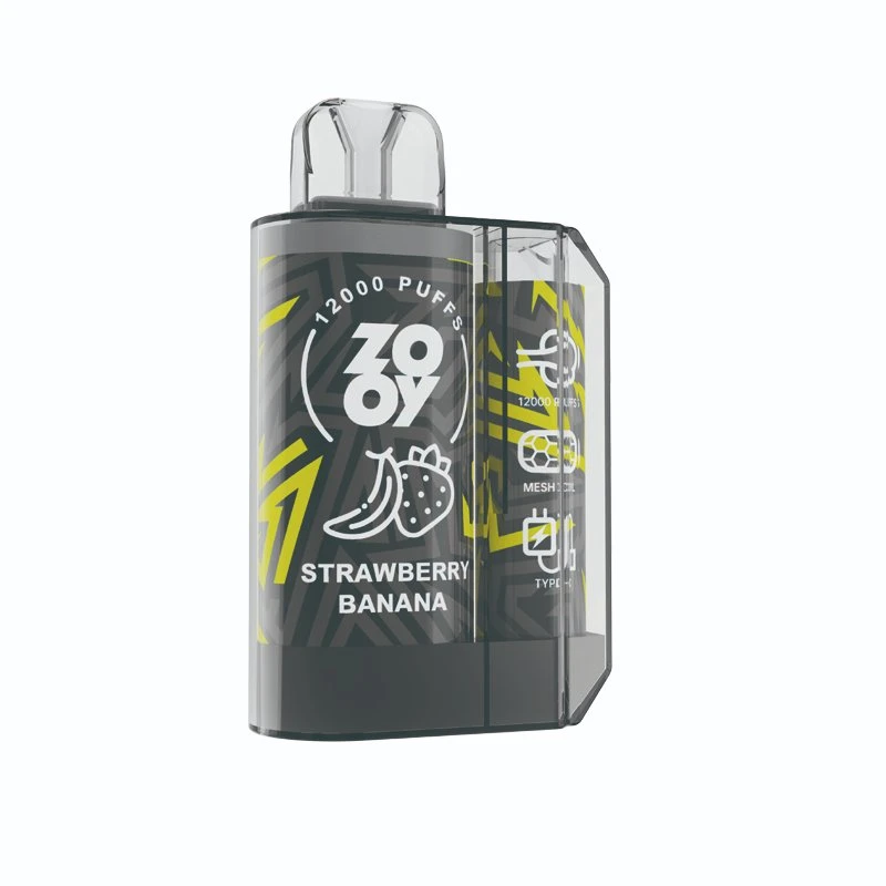 Großhandel Hookah Preis Zooy Mega 12000 Puffs Vape12K 23ml 5% Vaporizer Crystal E Zigarette Einweg-Vapes